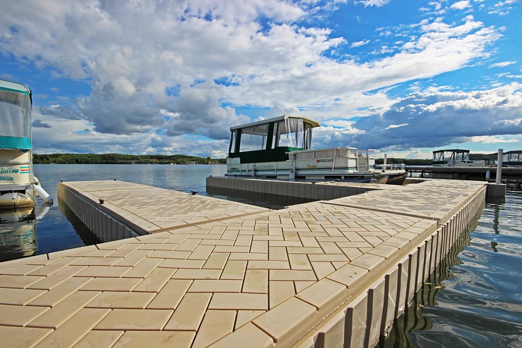 plastic floating dock 